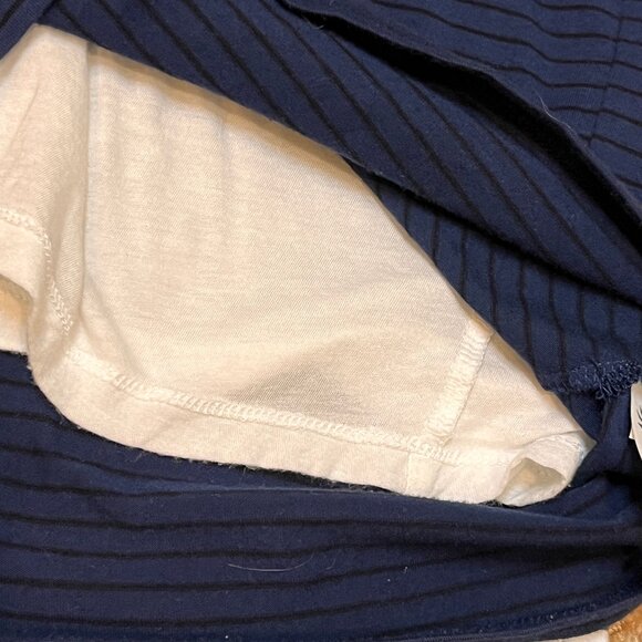 Athleta Sunkissed Midi Dress Blue White Ombre Size S Stretchy Tank Dress Casual - Picture 13 of 13